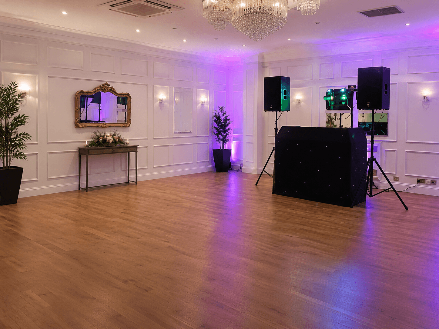 Professional DJ setup for corporate and community events