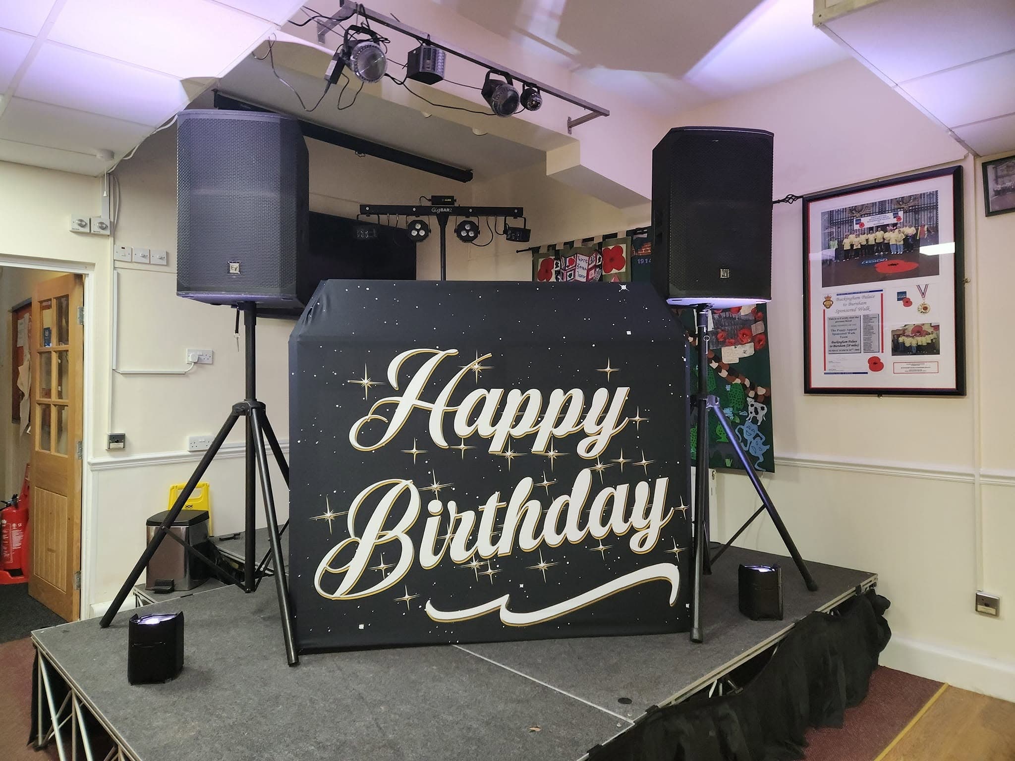 Professional DJ entertaining guests at a private party