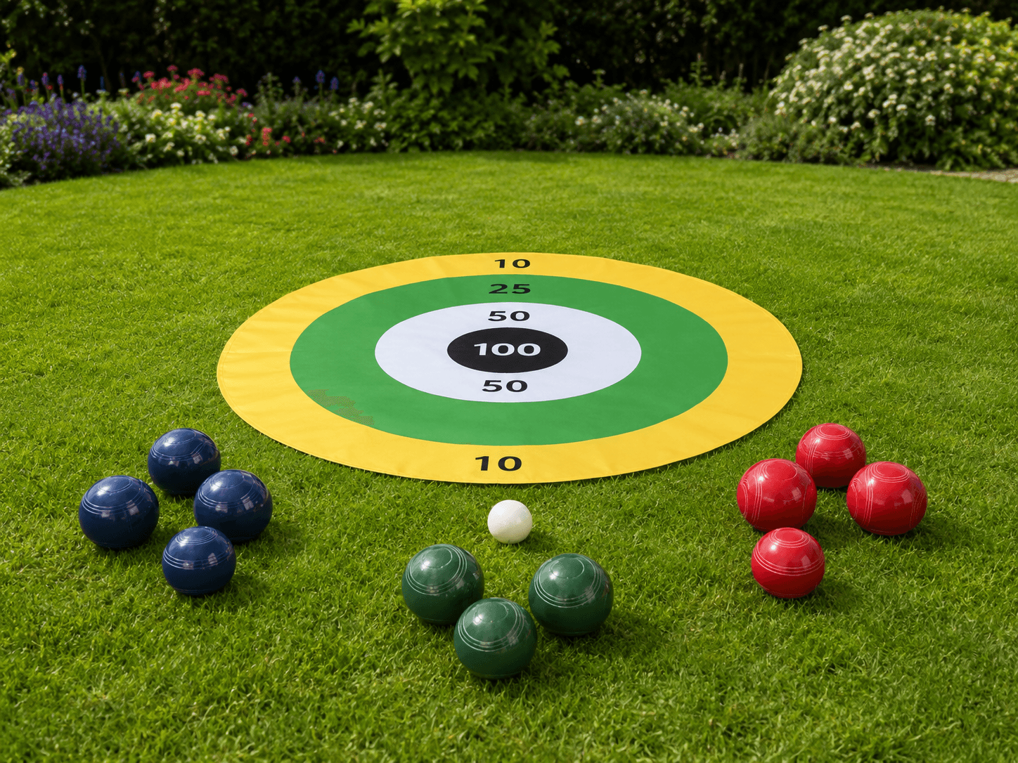 Bowls garden game for children's party hire